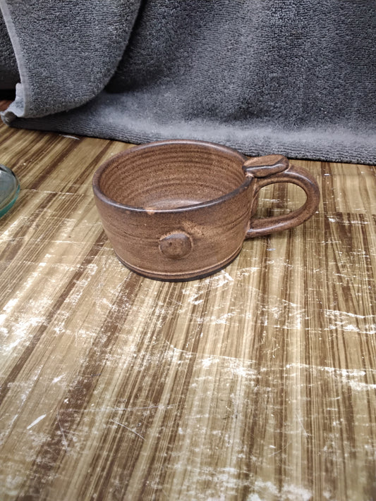 Pottery cup
