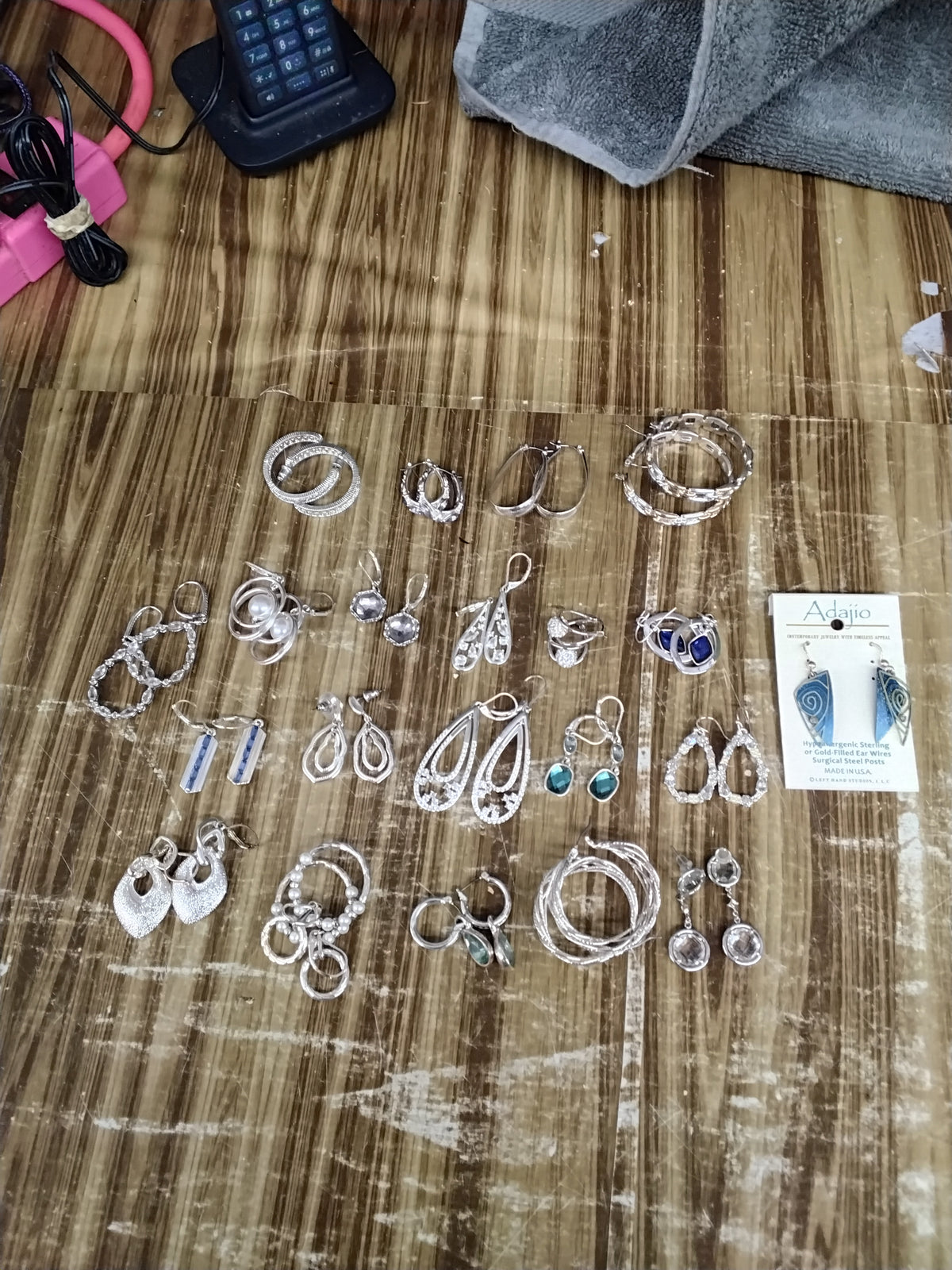 Nice  earrings , $2.00 each