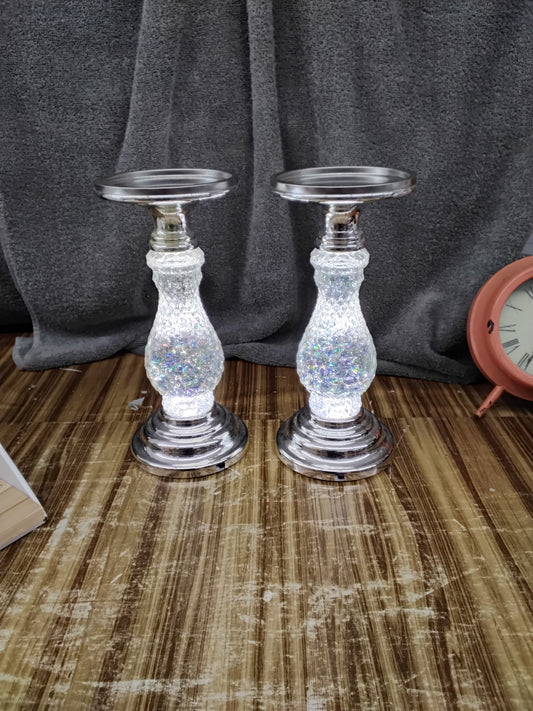 Light up Candlestands, we have 2, $8.00 each