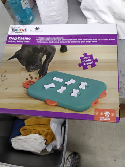 Dog treat puzzle