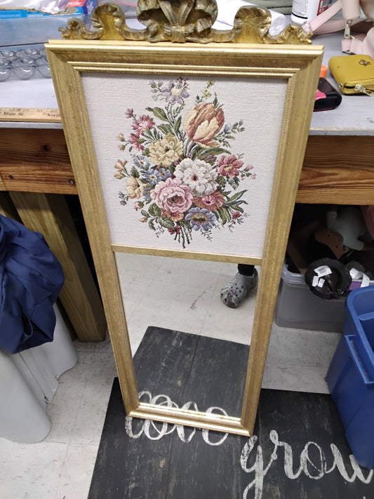 Floral mirror