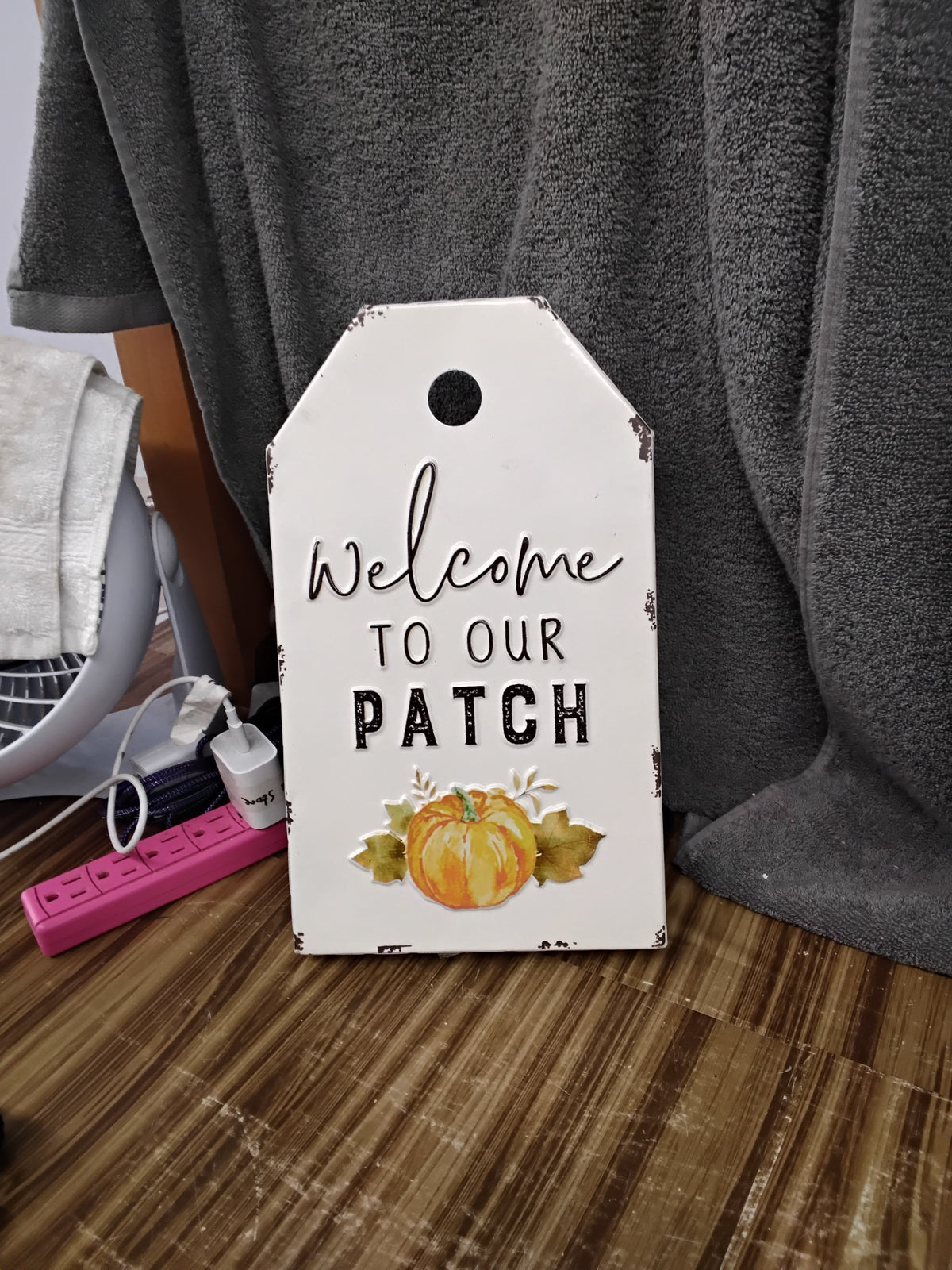 Decorative  Fall Sign