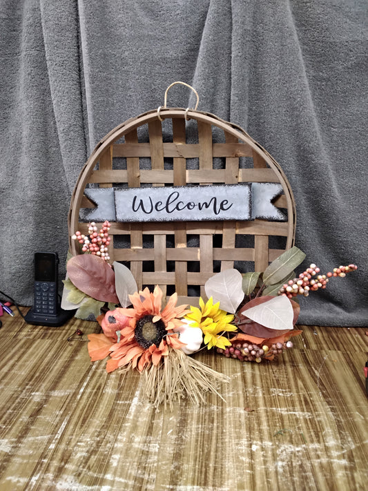Welcome Basket Decor