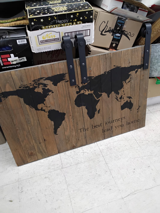 2 Pc Wooden Wall Art