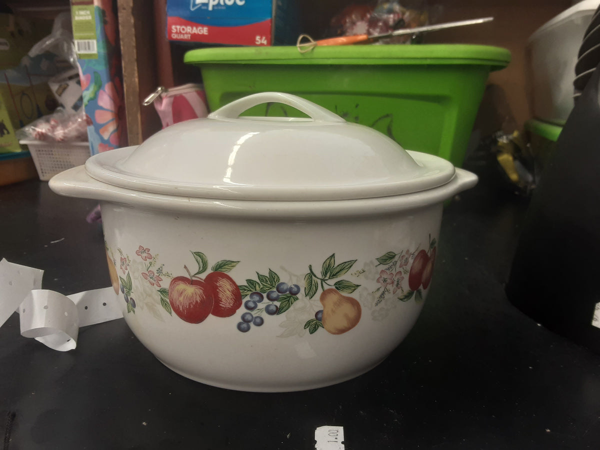 Bowl and lid