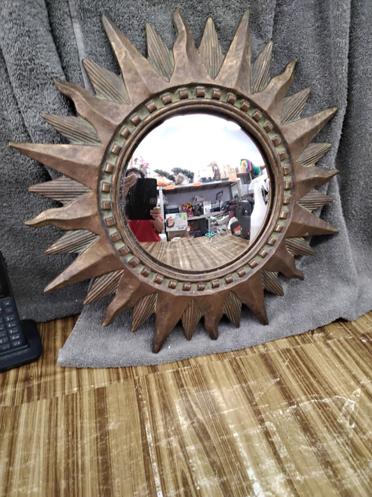 Sunburst Mirror, needs some tlc
