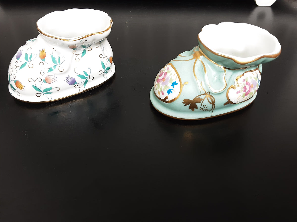 Vintage Porcelain baby booties