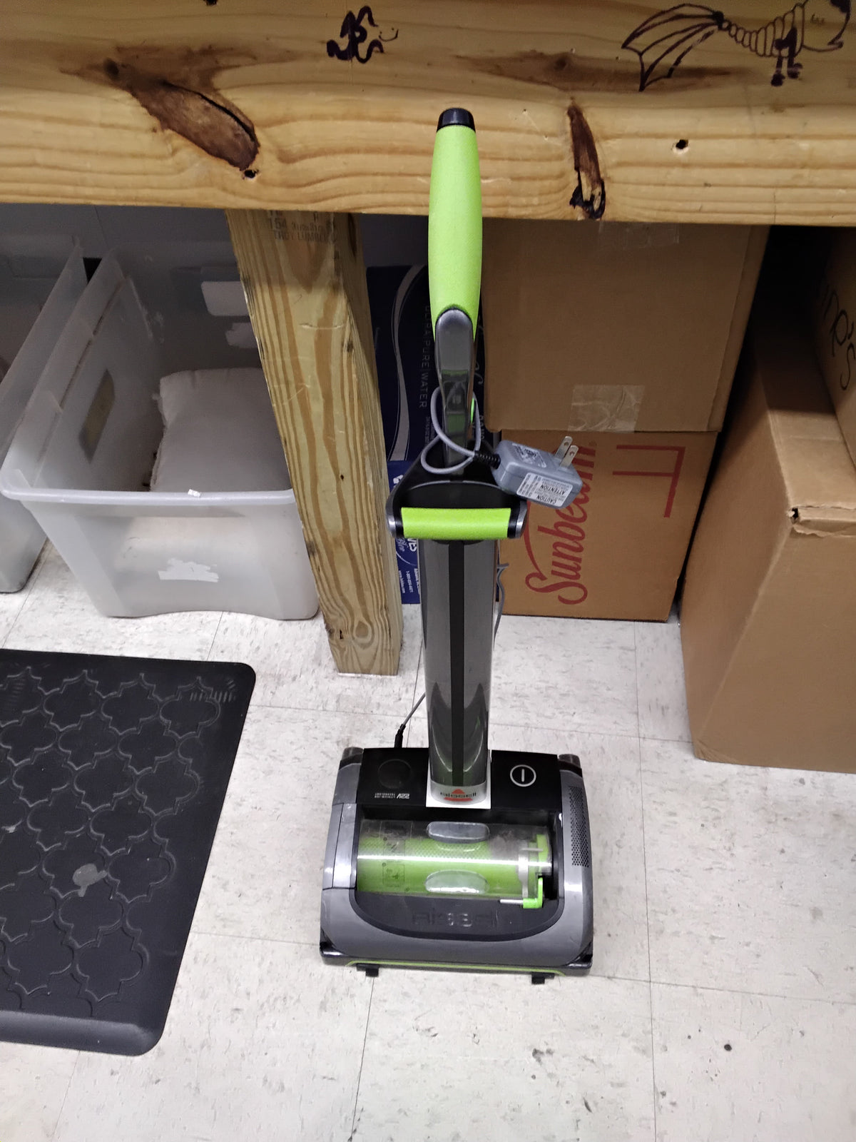 Upright Vacuum, tested
