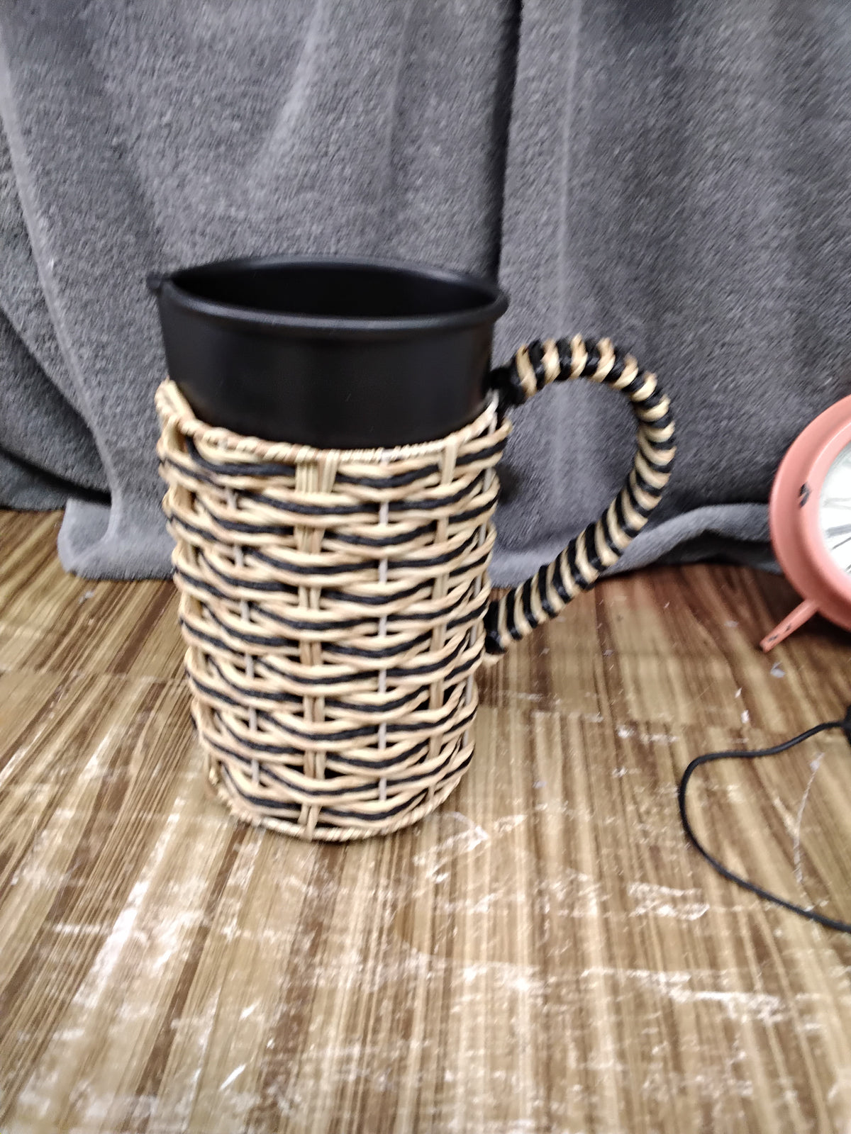 Rattan Pitcher