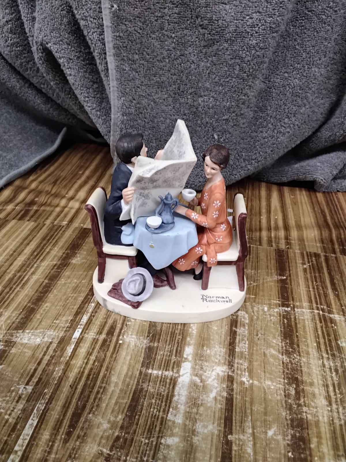 Norman Rockwell Figurine, The Danbury mint