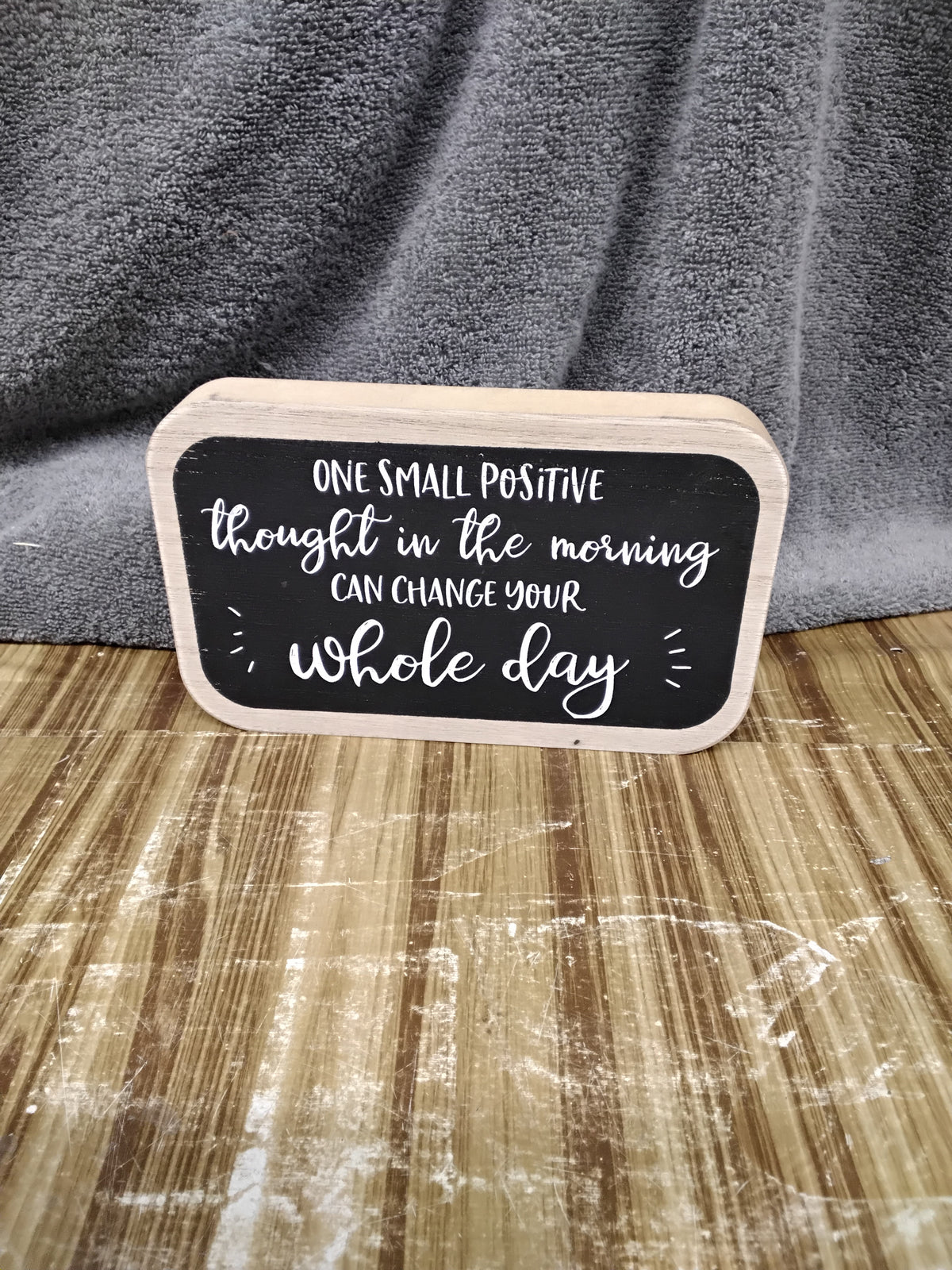One positive thought