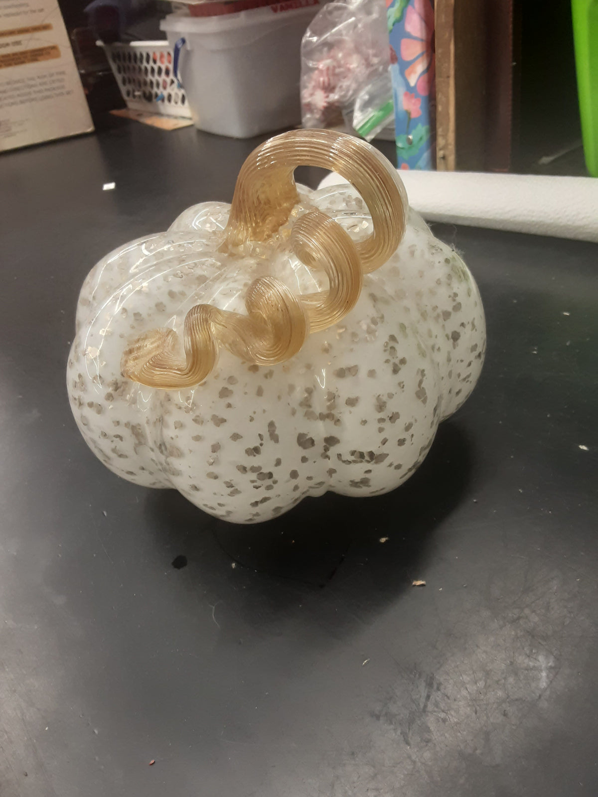 Glass pumpkin