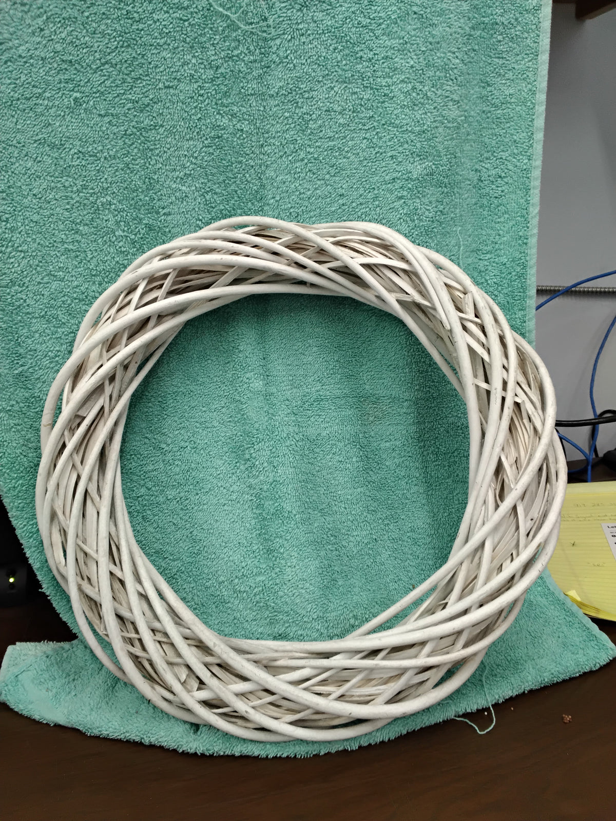 White wreath