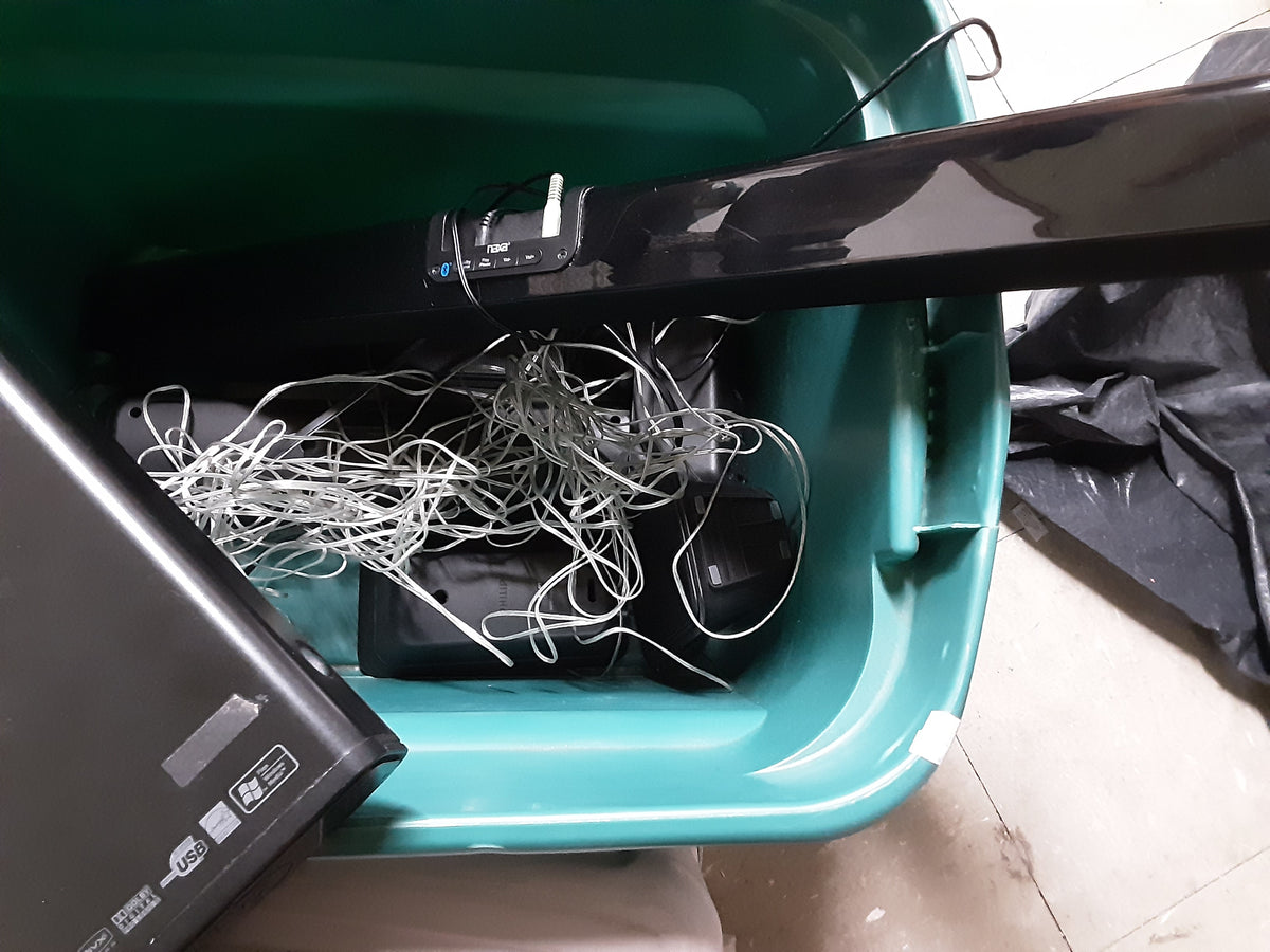 Phillips DVD player home theater system.  Works