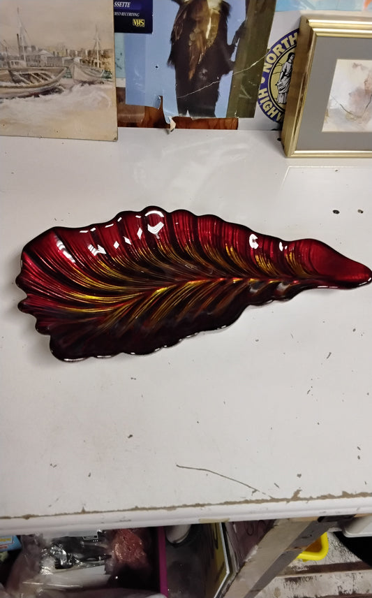 Vintage Glass Tray