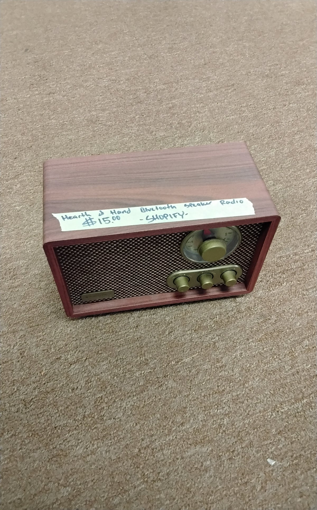 Hearth & hand Bluetooth Radio speaker