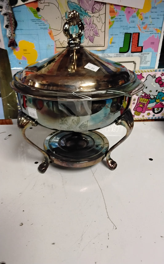 10 inch silver plated chafing dish